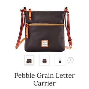 NWOT Dooney & Bourke Hunter Green Crossbody Bag